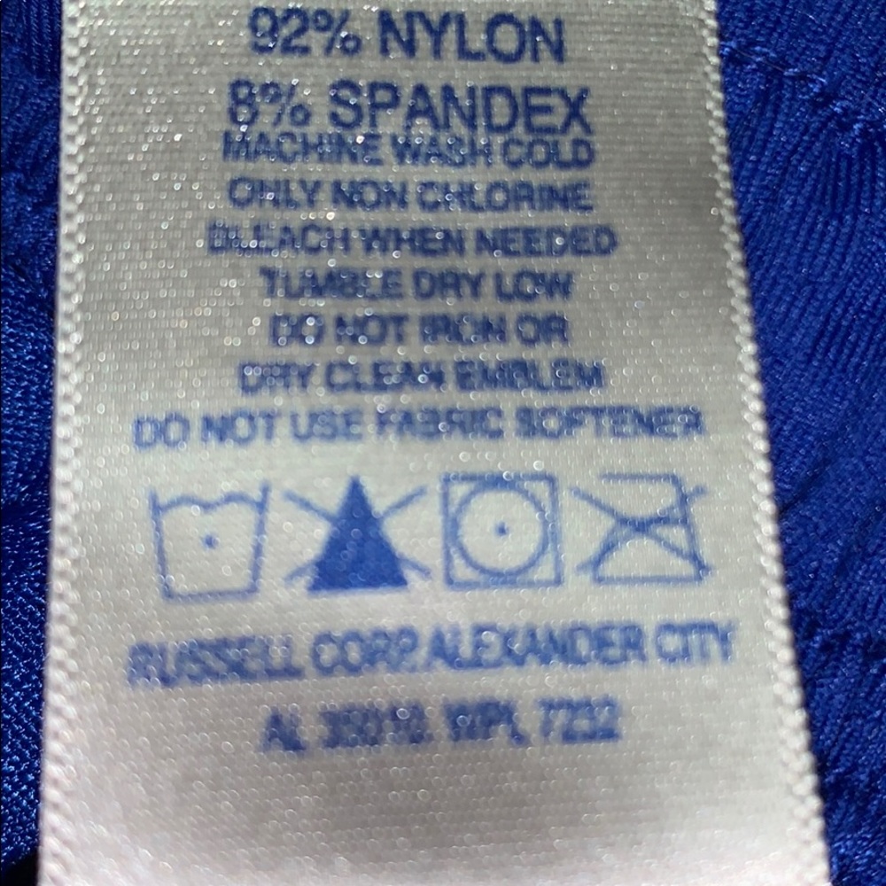 🏈⚾️ RUSSELL Coaches Short Royal Blue w/Drawstring - Picture 8 of 10